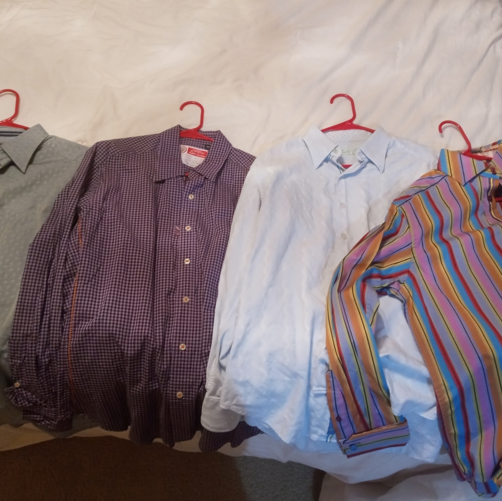 4 Robert Graham Shirts